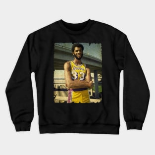 Kareem Abdul Jabbar in Los Angeles Highway Crewneck Sweatshirt